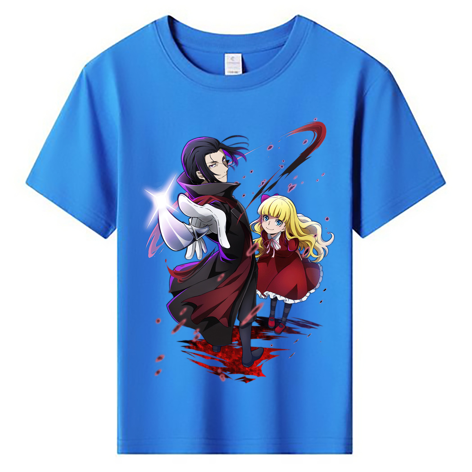 （画像用） 文豪ストレイドッグス Bungo Stray Dogs 綿100％キッズTシャツ（フロントプリント）